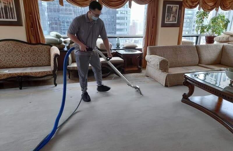 DIY carpet cleaning