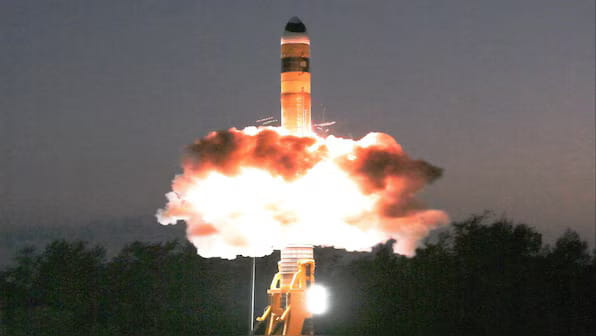 India successfully tested three long-range missiles.