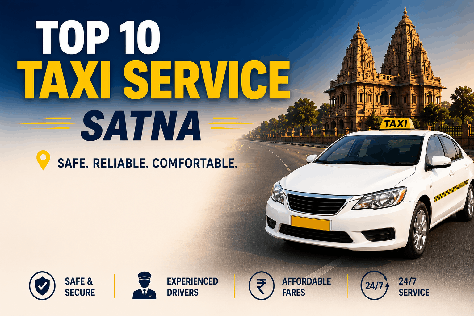 Top 10 Taxi Services Satna