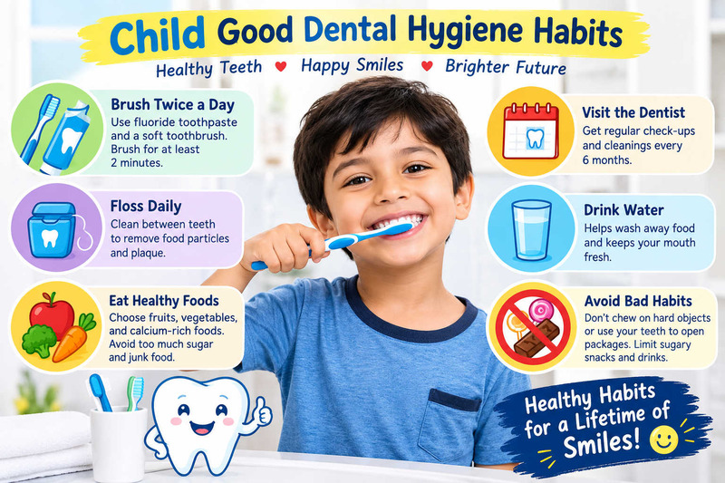 Child Good Dental Hygiene Habits