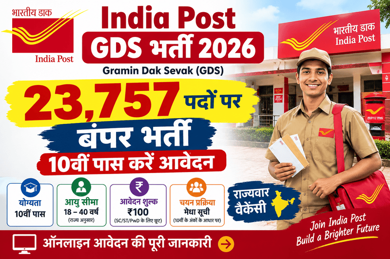 India Post GDS भर्ती 2026