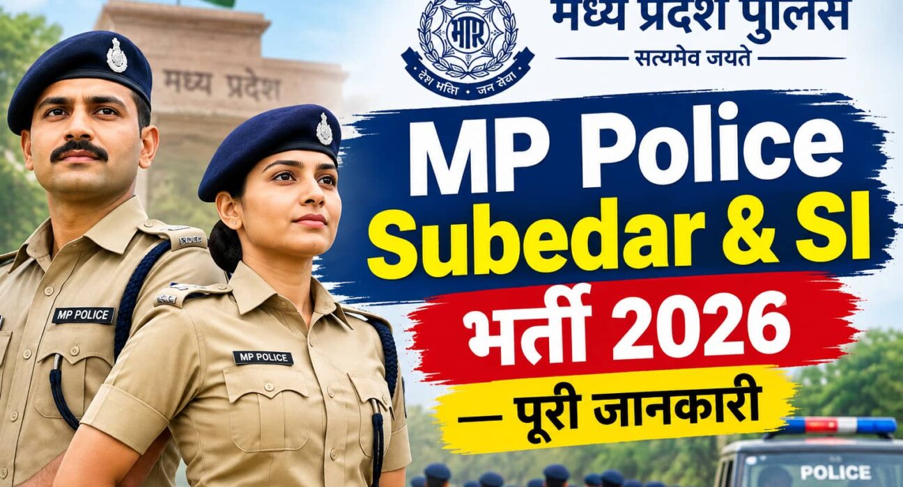 MP Police Subedar & SI भर्ती 2026 — पूरी जानकारी